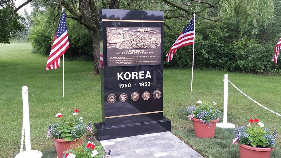 Korean War Monumnet Dedication