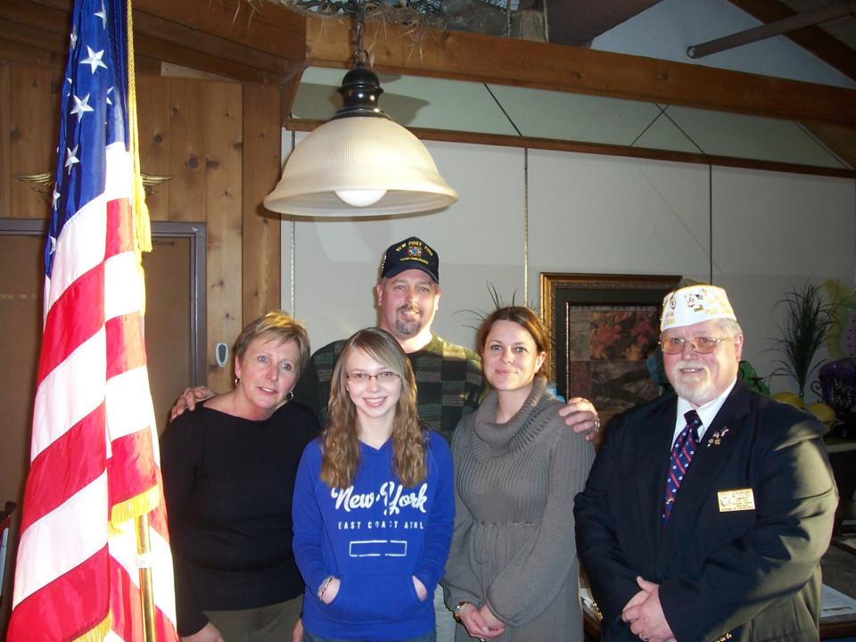 VFW Post 7308 Teacher of the Year 1st Place Award